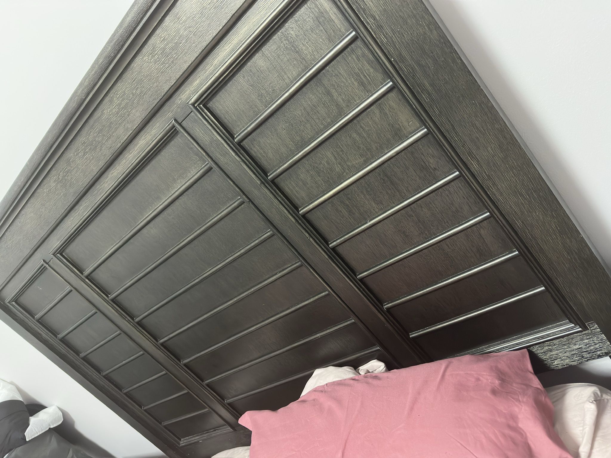 Solid Wood Queen Size Bed Frame