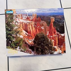 500 Piece Canyon Landscape Jigsaw Puzzle
