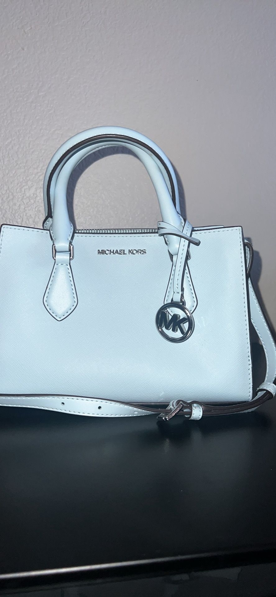 Light Blue Michael Kors Purse