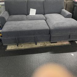 Sectional With Pull Out Bed And Storage Chaise On Sale