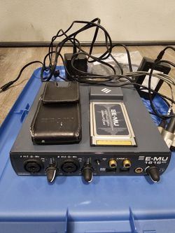 E-mu 1616m Laptop Digital Audio System 