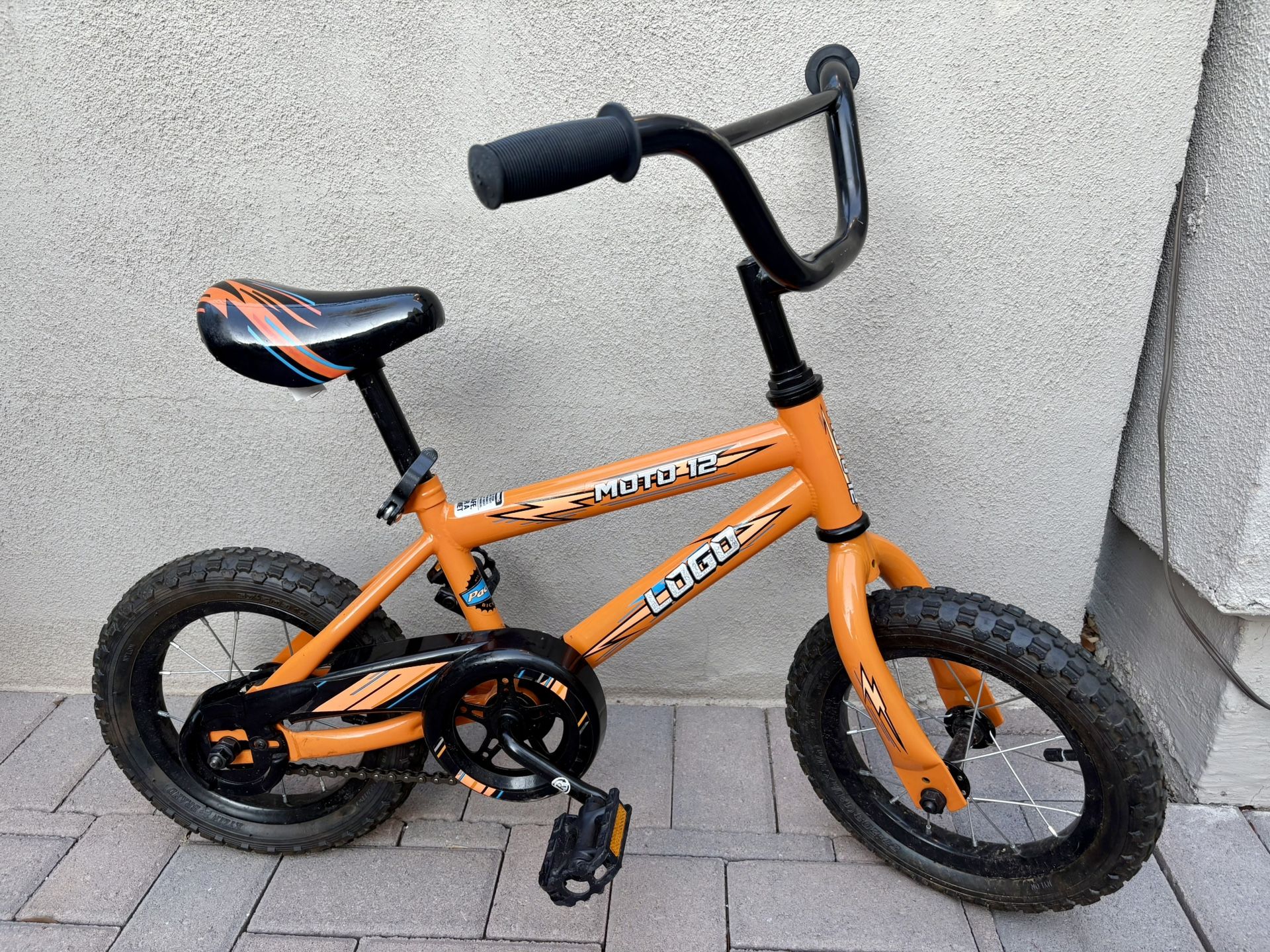 Pacific Cycle 12" Kids' Bike - Orange/ Black 