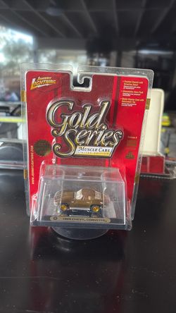 Johnny Lightning Gold Series 1965 Chevy Corvette Die-Cast