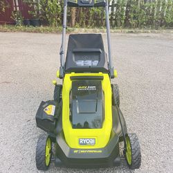 Ryobi New 40v Self Propelled Lawnmower 20” (mower Only) No Battery 