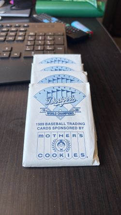 Dodgers 1989 Mother’s trading cards