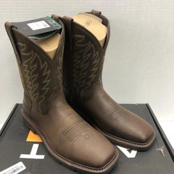 Brand New Ariat Men's Groundbreaker Soft Toe 10in Work Boots Size 11