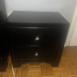 Black Nightstand 