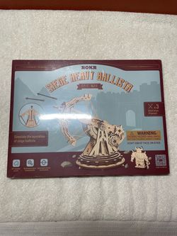 ROKR Siege Heavy Ballista 3D Wooden Puzzle Kit