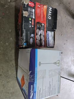 Halo 6-Pack LED Downlights & Westinghouse Pendant Light