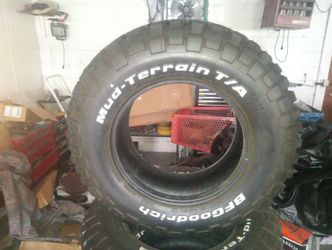 BF Goodrich 5 tires full set plus one new one