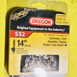 Oregon S52 14" Chainsaw Chain