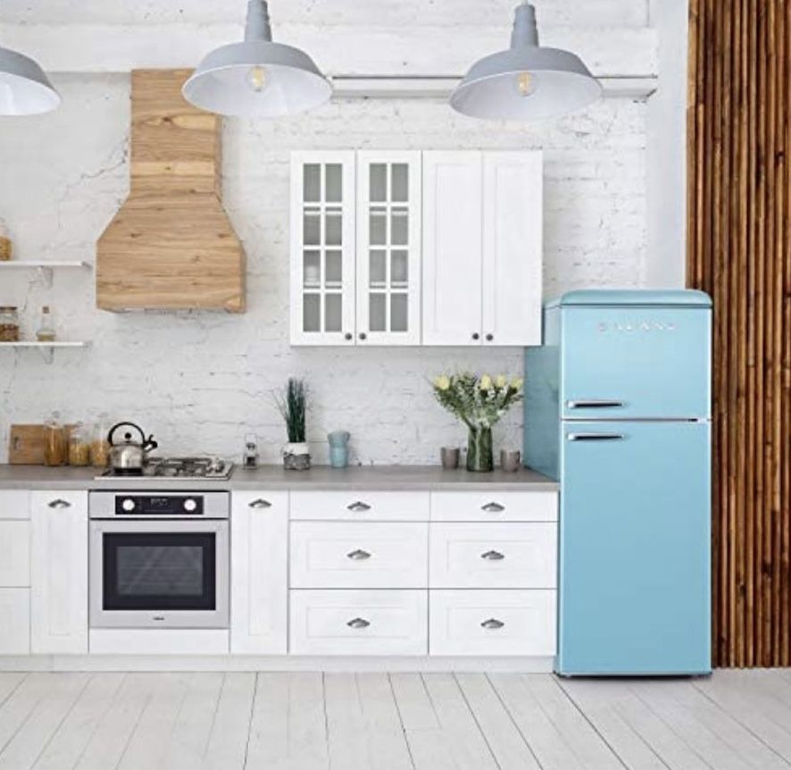 Galanz True Top Freezer Retro Refrigerator 