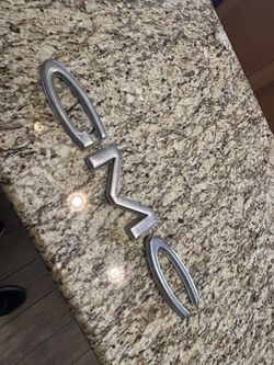 Vintage Metal GMC Truck Emblem