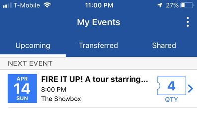 Concert tickets to Earl Sweatshirt for April 14th