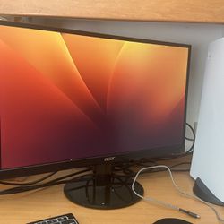 Acer monitor 24in