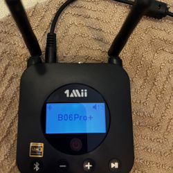 1Mii Receptor Bluetooth 5.1, Adaptador Audio HiFi con Control