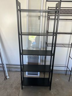 Wooden bookshelf