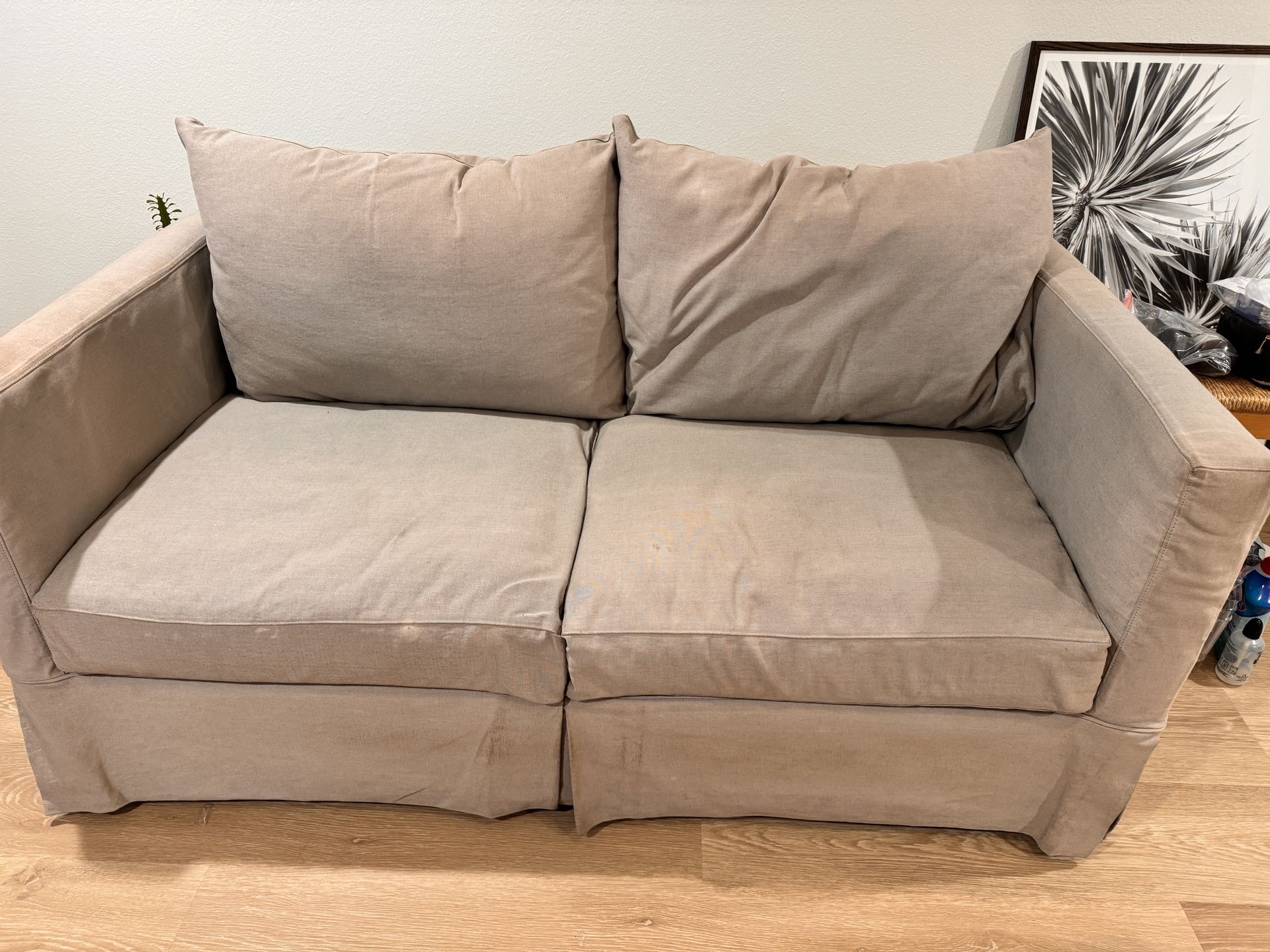 Crate & Barrel Full Sleeper Sofa