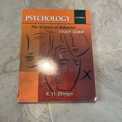 psychology: the science of behavior study guide 3rd edition
