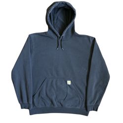 Carhartt Men’s Midweight Black Hooded Sweatshirt Size: L