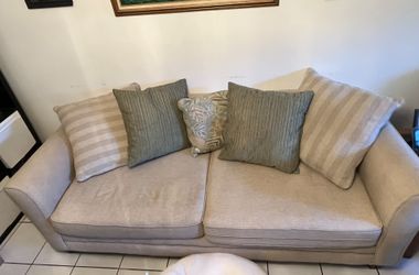 Beige Sofa / Couch