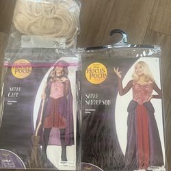 Sarah Sanderson Girl Halloween Costume 12-14