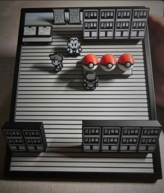 Pokemon Professor Oak Lab Decor