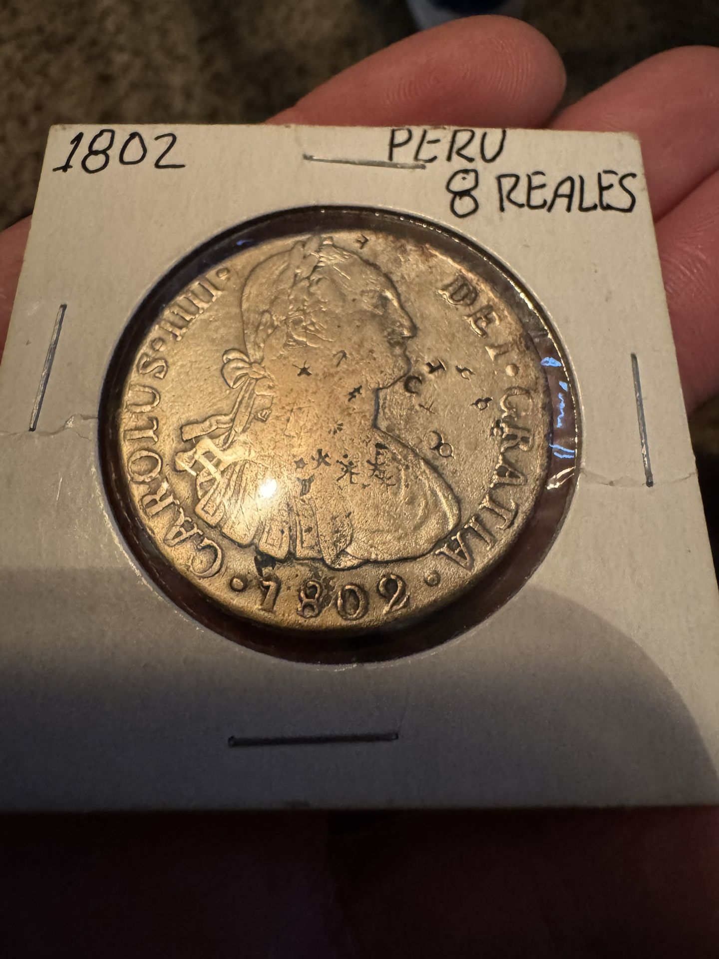 1802 Peru 8 Reales