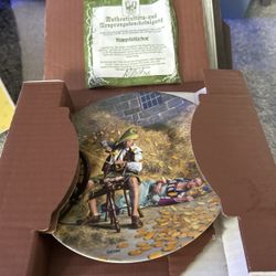 The Edwin M Knowles China Plate