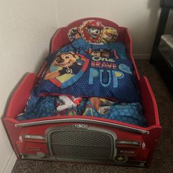 Paw Patrol Toddler Bed