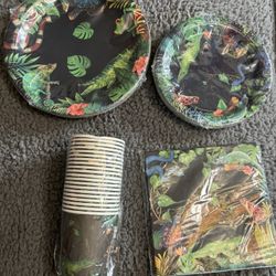 Rain forest / Jungle Themed Paper Party Goods