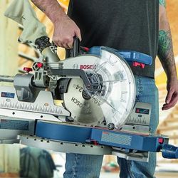 Bosch 10 inch cordless sliding miter saw (no battery)