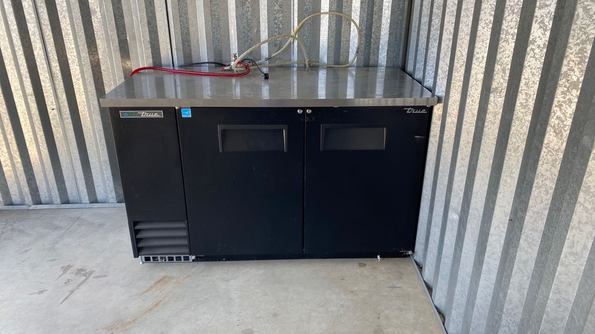 True Keg Cooler With 4 Line Hook Up 