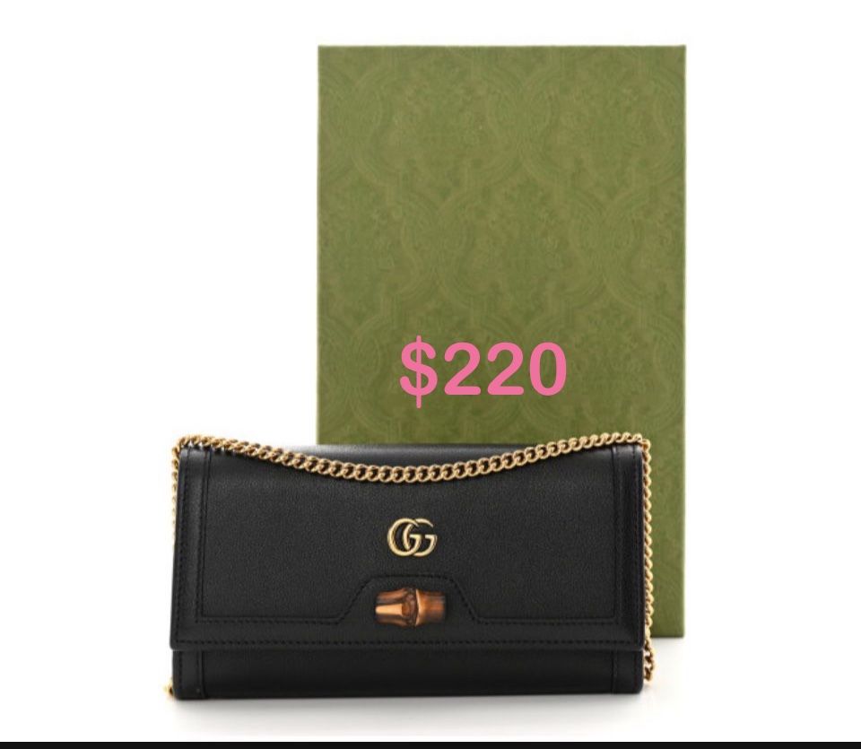 Luxury Crossbody Wallet Purse With Chain 