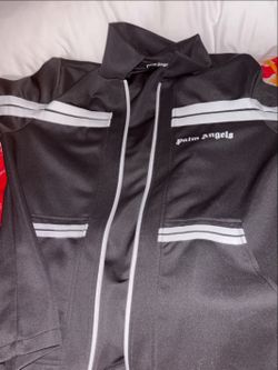 Palm Angels Black Track Jacket Full Zip Men’s Size medium New Without Tags