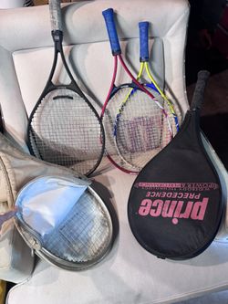 5 Tennis Rackets