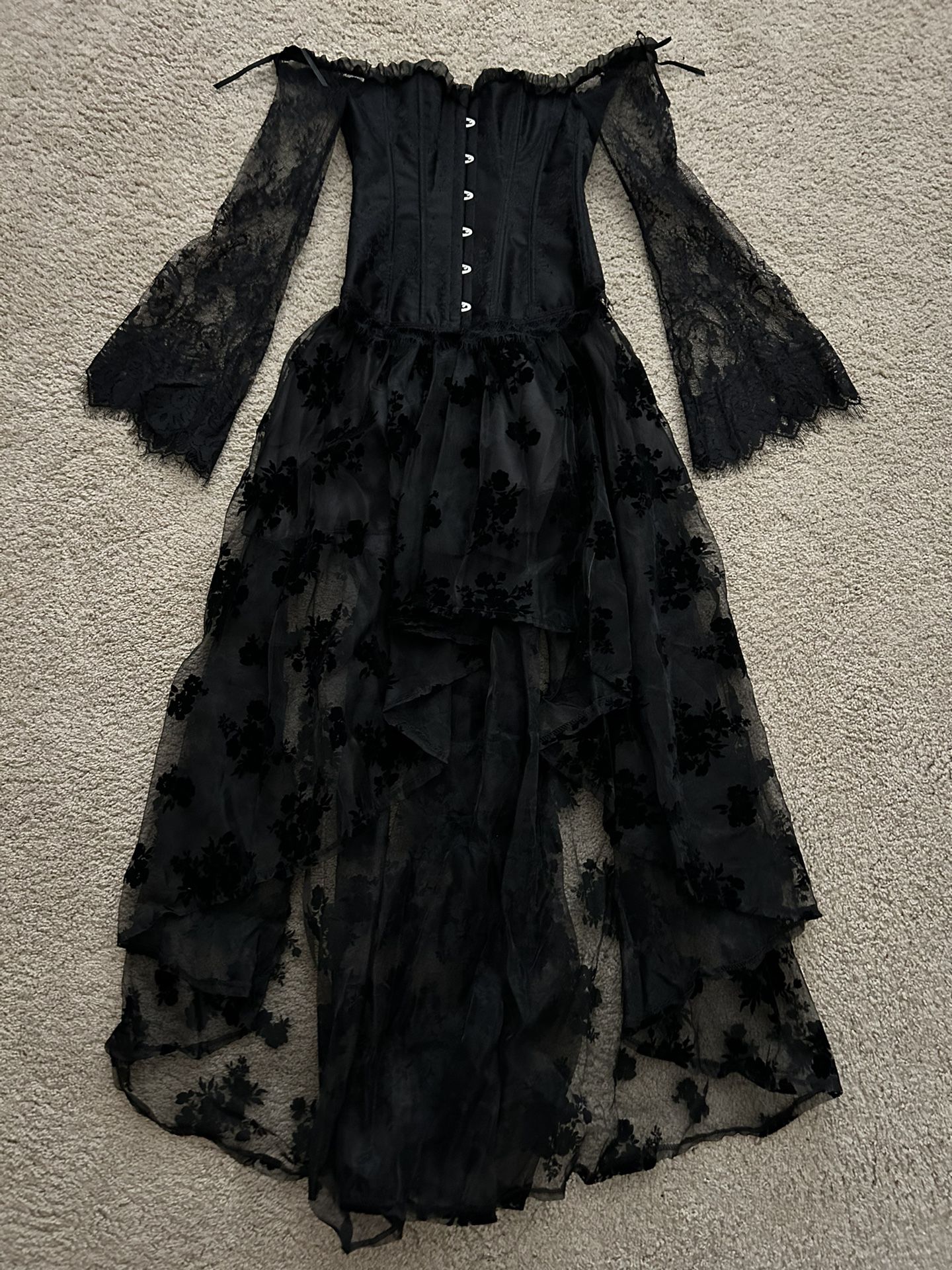 Gothic Lace Corset Dress 