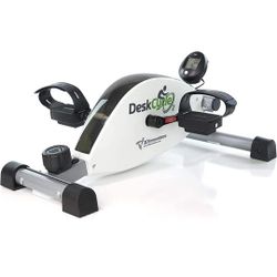 DeskCycle Under Desk Bike Pedal Exerciser - Mini Exercise Bike Desk Cycle, Leg Exerciser for Physical Therapy & Desk Exercise - Adjustable Leg and Sta