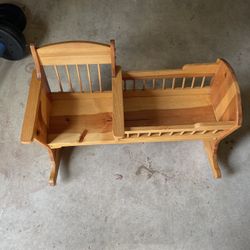 Childrens Wooden Rocker 