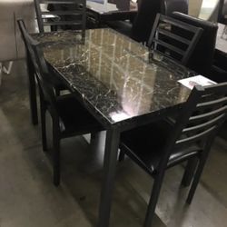 Brand New Dining Set (table And 4 Chairs)