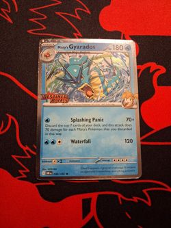 Misty's Gyarados Stamped Promo 49/182 Holo