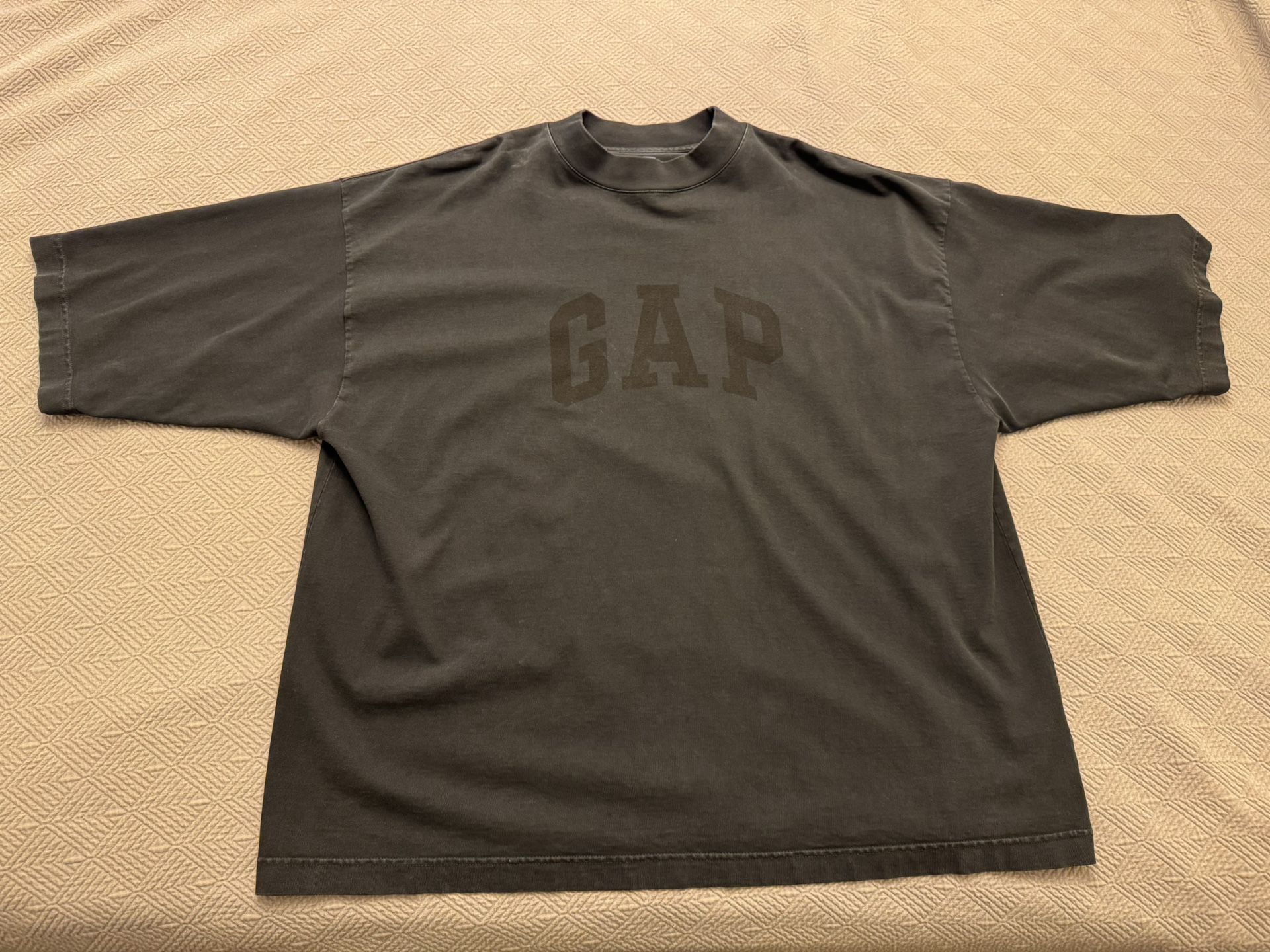 Yeezy Gap Engineered By Balenciaga Dove 3/4 Sleeve Tee, Original Drop Made In US