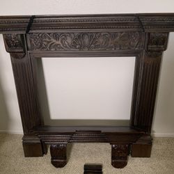 Fireplace Mantle — Solid Wood