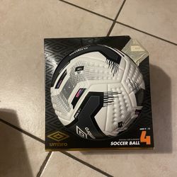 Umbro Disruptor Size 4 Soccer Ball for Ages 9-13 Years Old, FIFA Basic Approved