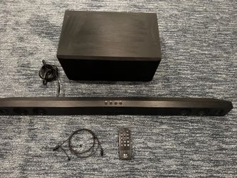 LG Wireless Soundbar, Subwoofer and Remote
