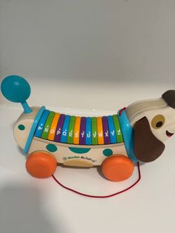 LeapFrog Wooden AlphaPup Pull Toy