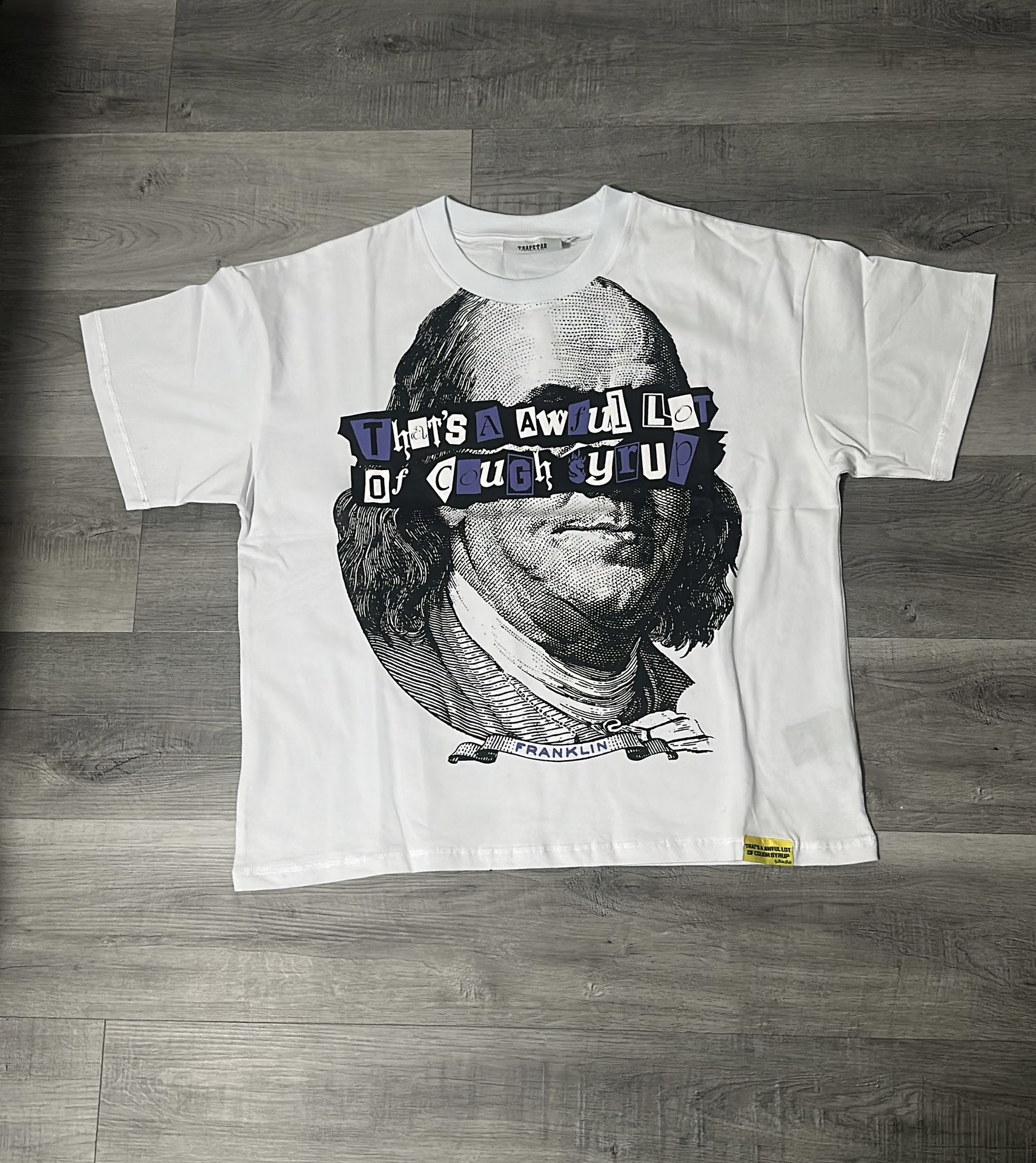 Awful Lotta Cough Syrup X Trapstar Size M