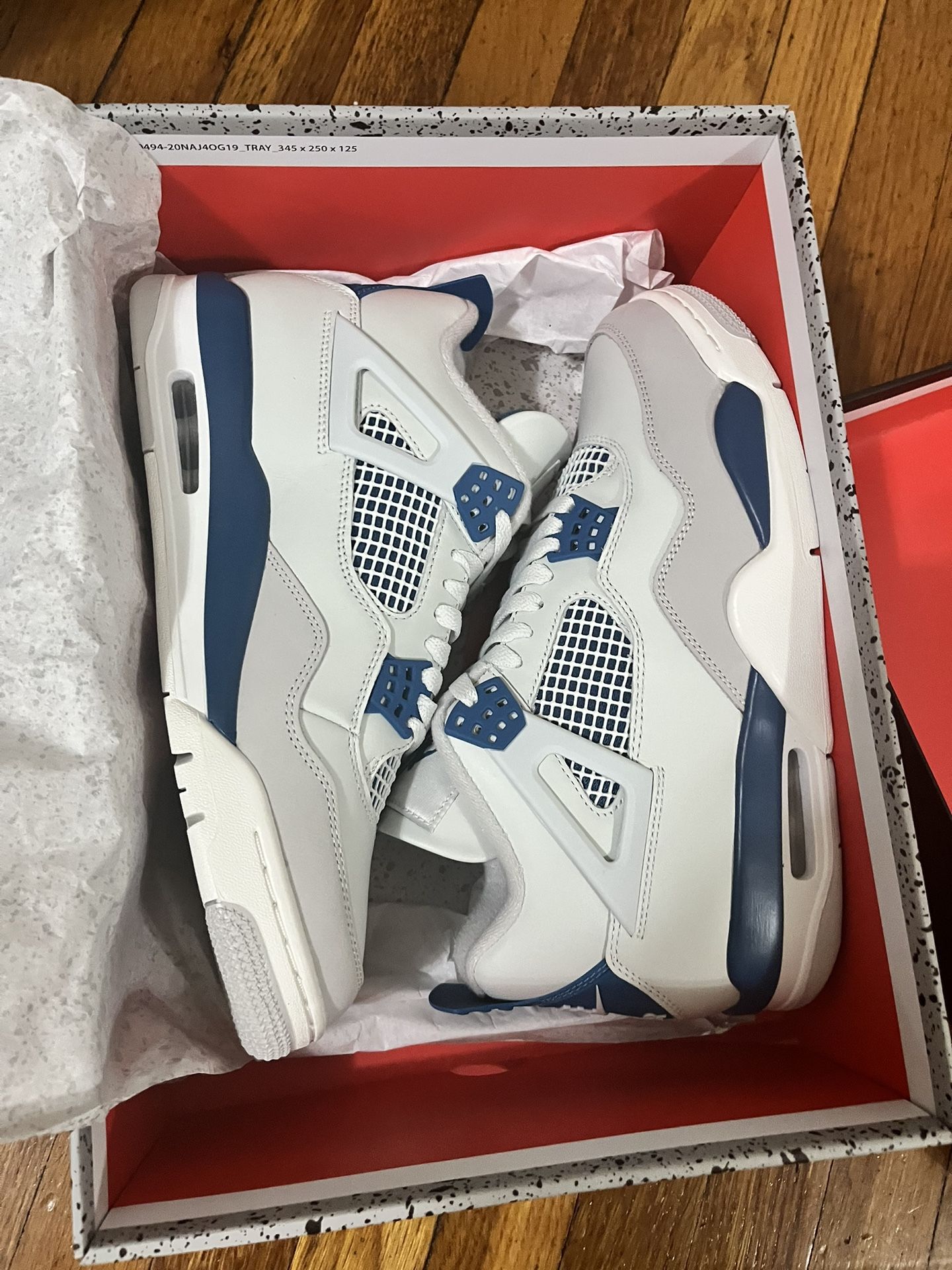 Jordan 4 Military Blue 9.5M