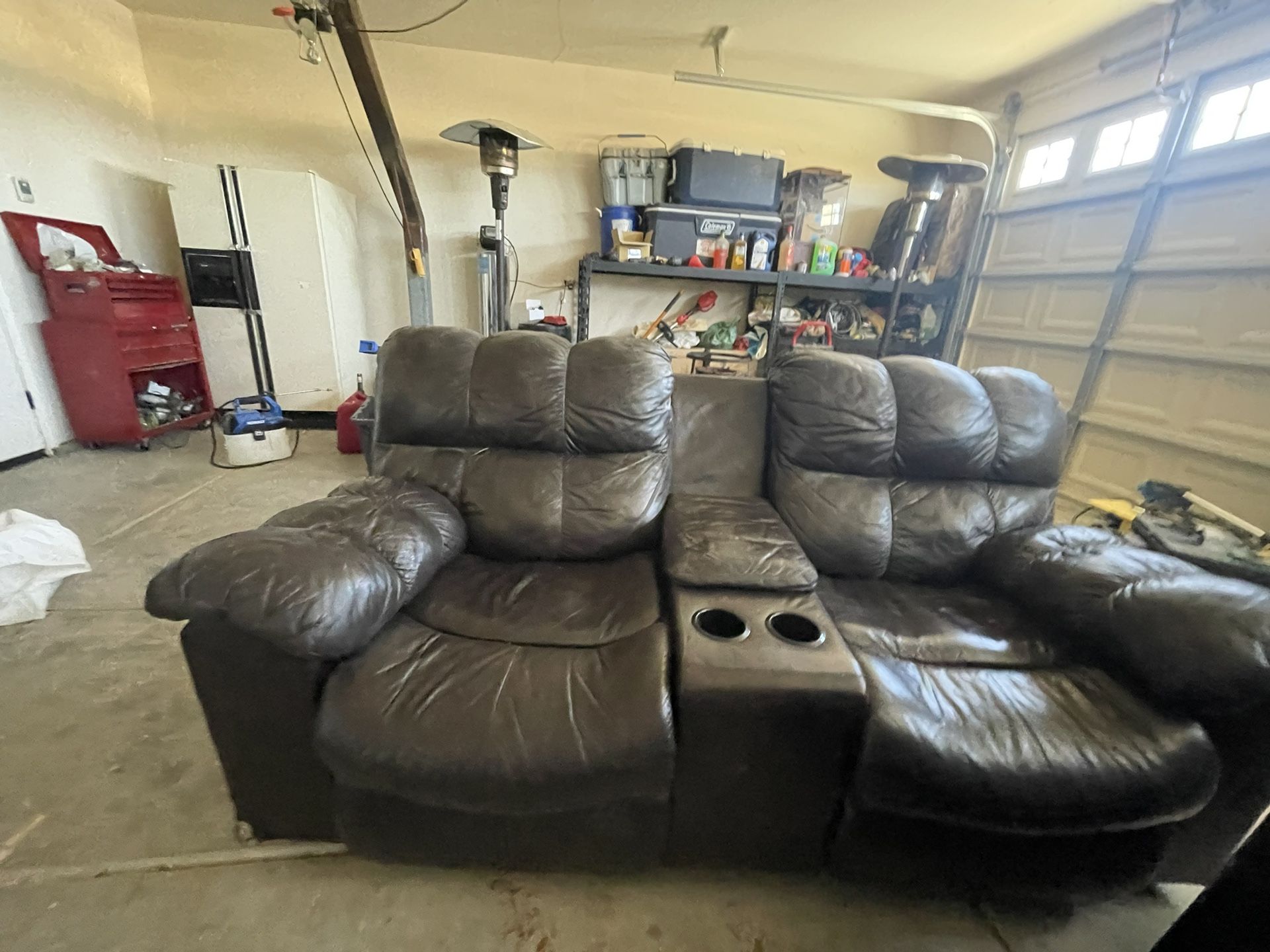 black couch