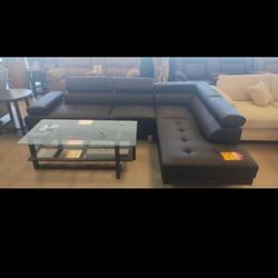 Black Sectional 